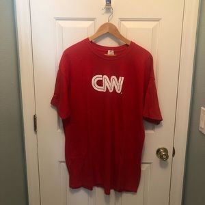 Red CNN T-shirt size XL